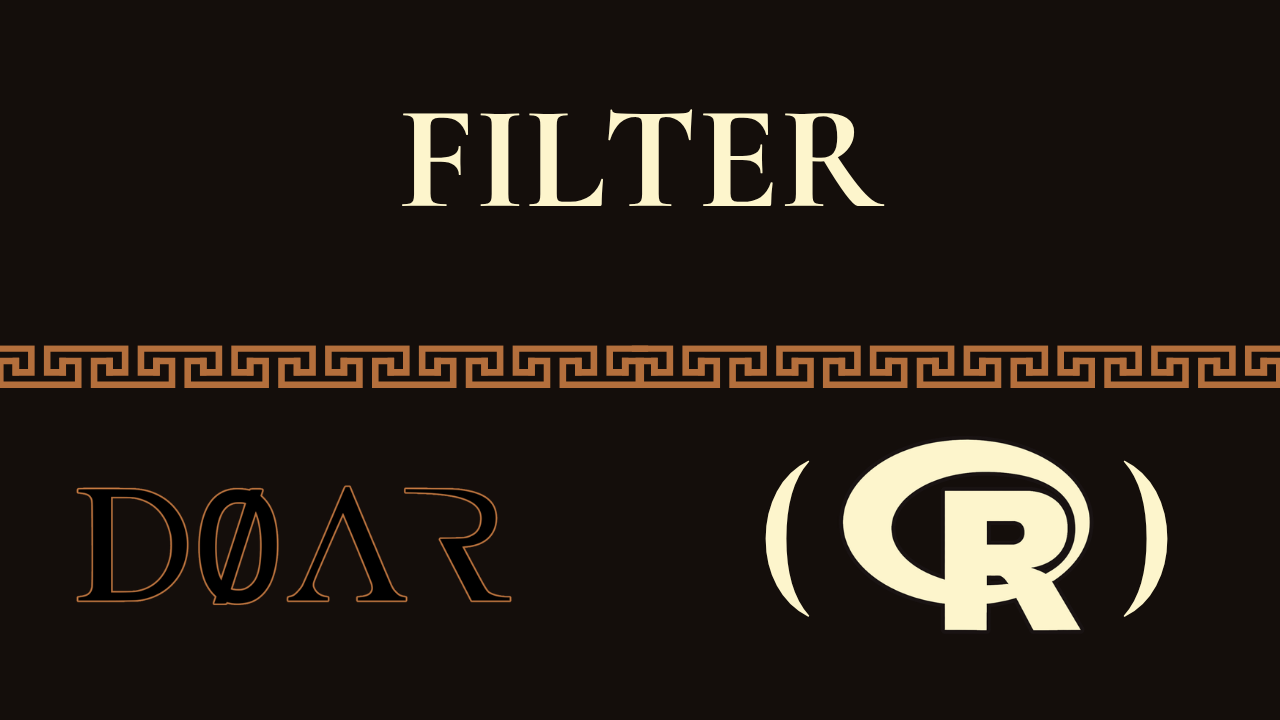 portada del artículo: La función filter() en R: filtrar filas (y cómo hacerlo sin dplyr)