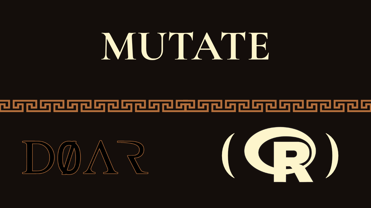 portada del artículo: La función mutate() en R: crear columnas nuevas (y hacerlo sin dplyr)