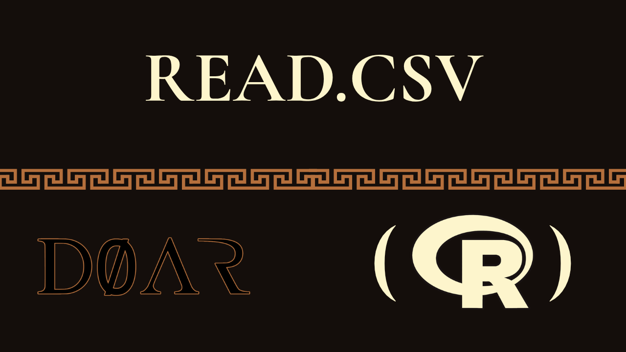 portada del artículo: read.csv() en R: acentos, separadores y comas decimales
