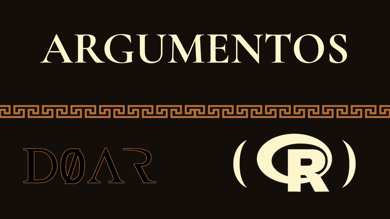 portada del artículo: Los argumentos de una función en R